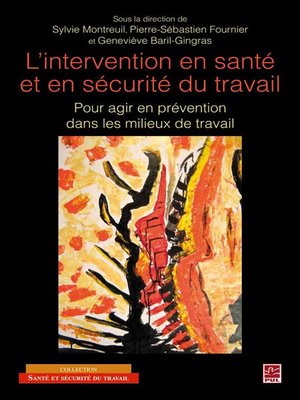 cover image of L'intervention en santé et en sécurité du travail